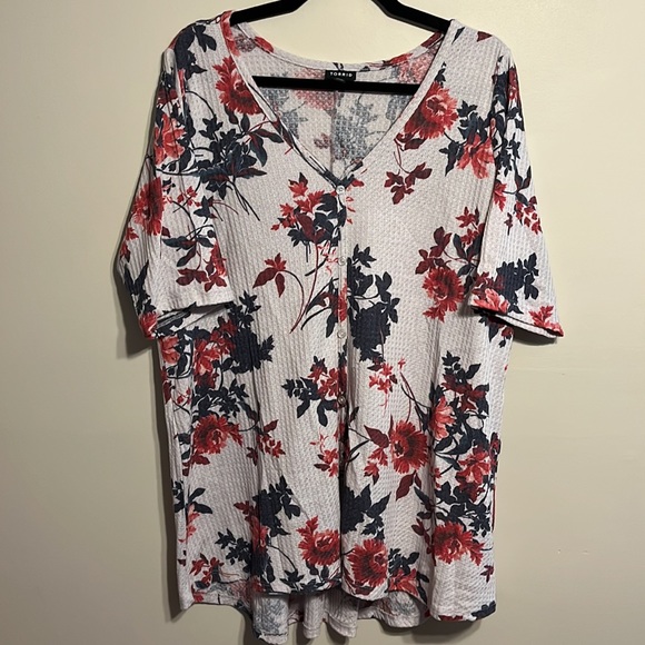 EUC Torrid 3 waffle knit top - Picture 4 of 10